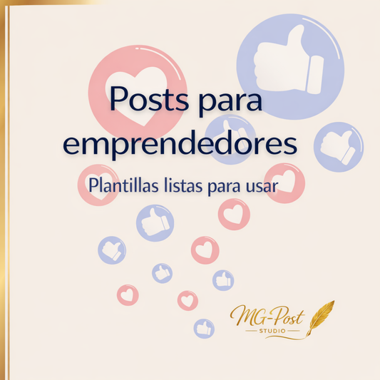 Pack 4×20 – 5 Posts Profesionales + Captions