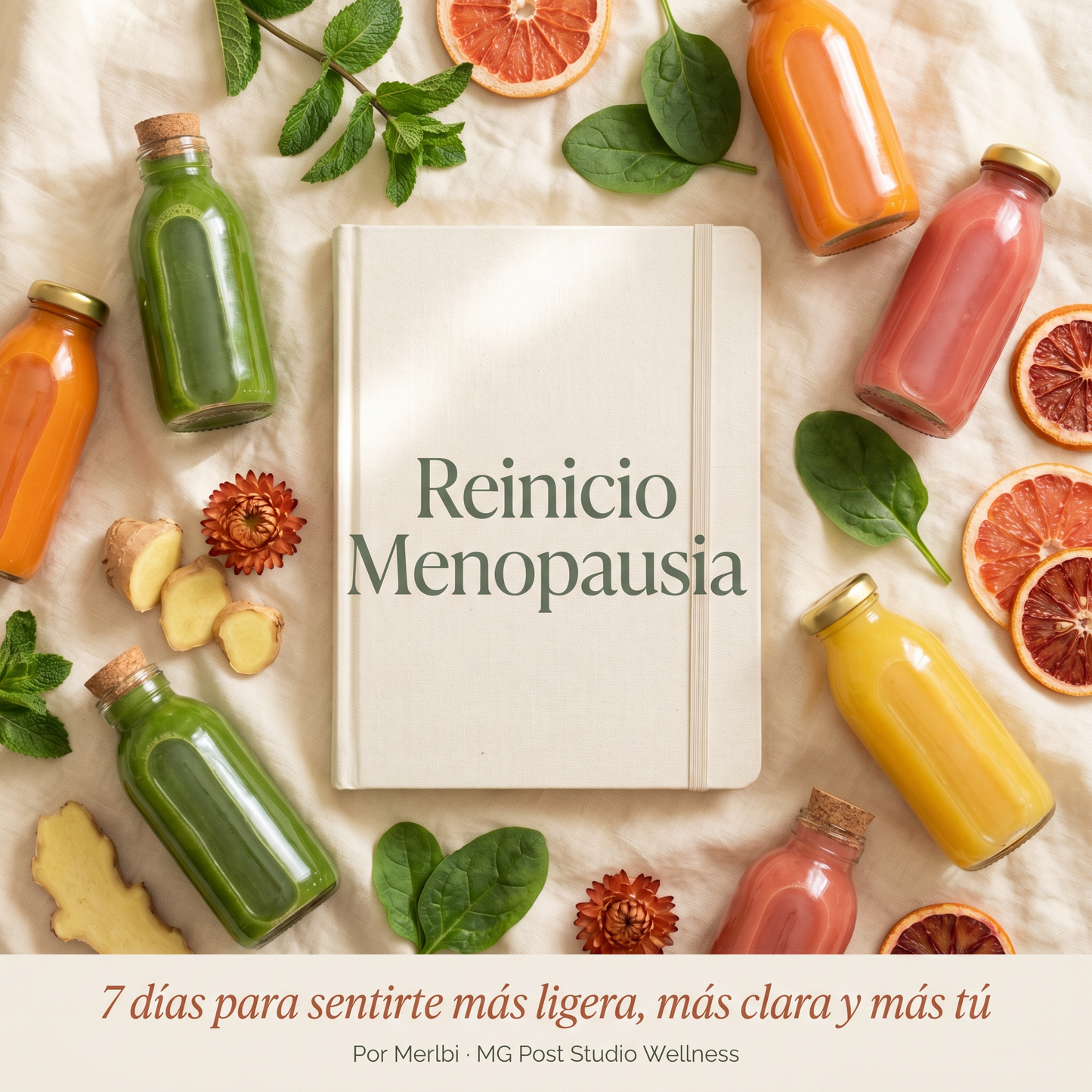 Reinicio Menopausia — Plan de Jugos Naturales de 7 Días